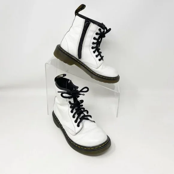 Dr. Martens | Shoes | Dr Martens Air Wait Kids White Leather  display picture 1